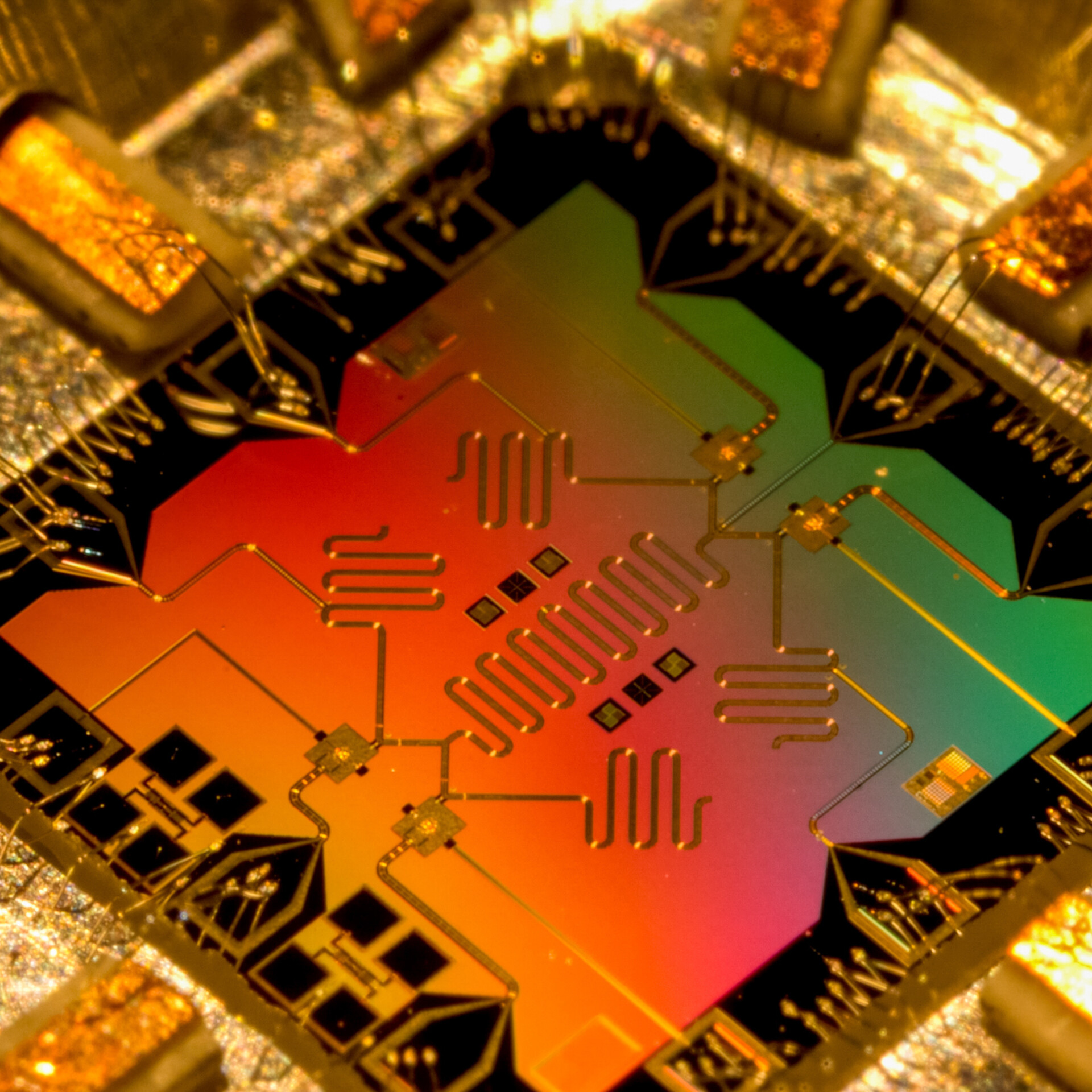 Quantencomputing Chip